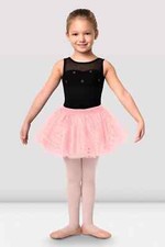 Bloch Girls Glitter Tutu Skirt,  Candy Pink,  Size Age 4 to 6 years