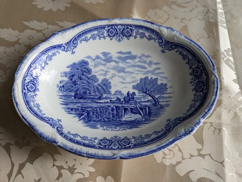 Grindley pottery blue and - pottery,