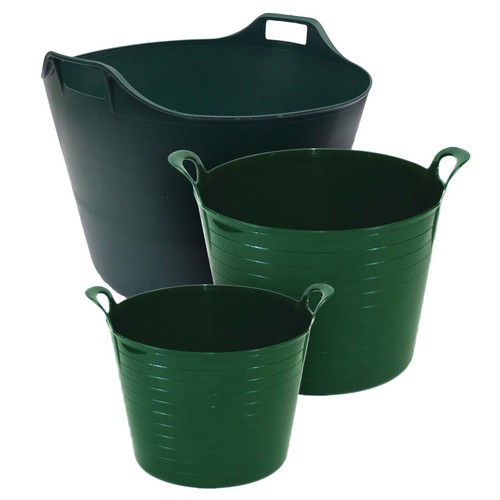 Flexi tubs dark - flexi, green