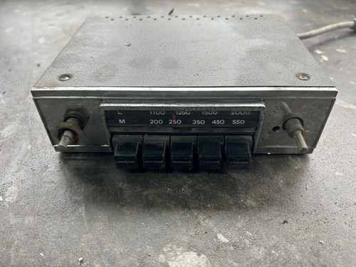 Vintage classic car radio - vintage,