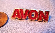 AVON Vibrant Red Rhinestone