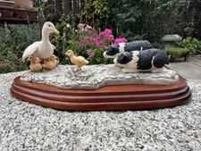 Border Fine Arts First Lesson Collie Pups And Ducks JH38 ￼