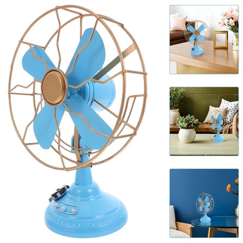 Antique style blue - antique, fan