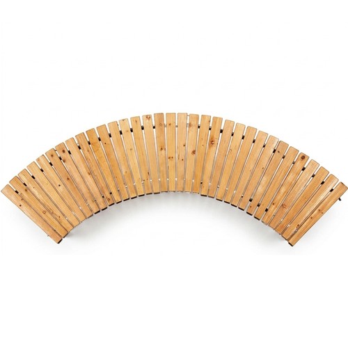 Wooden garden walkway path - garden, 6ft