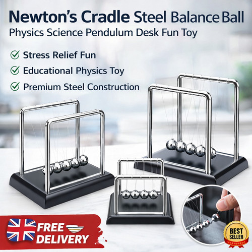 Newton cradle steel - newton,