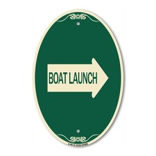 Designer Sign Boat Launch