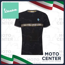 MENS VESPA V-STRIPES BLACK