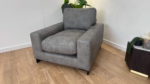 Dfs willow leather chair - leather, in