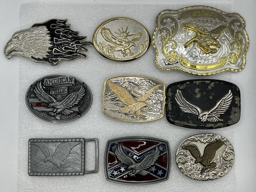 Lot vintage eagle - of, belt