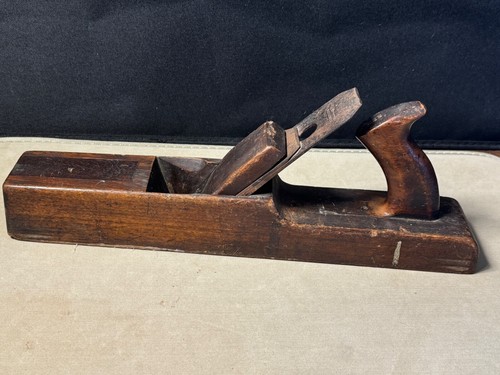 Antique wooden block planer - wooden, 16