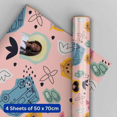 Wrapping paper barbie movie - paper, 4