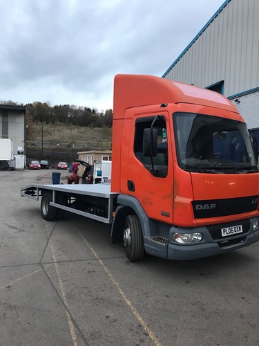 Recovery truck body - truck,