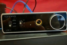 Topping l30 ii headphone amp with pseudo balanced cables