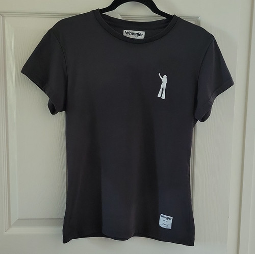 Wrangler women black logo - black,