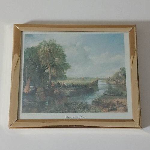 Framed art print view the - view, on
