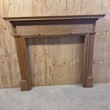 Reclaimed Solid Oak Fire Surround Antique Style