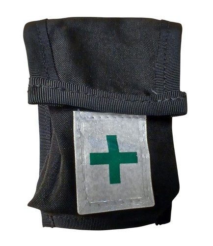 First aid pouch green cross - green,