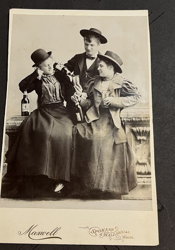 Antique cabinet card - antique,