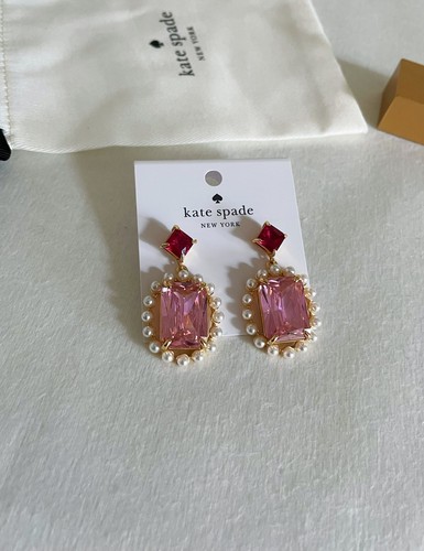 Kate spade gold tone pink - kate,