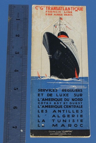 Cgt french line normandie - ss,