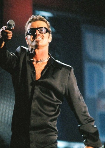 George michael concert - in, @