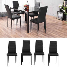 BLACK STUNNING GLASS DINING