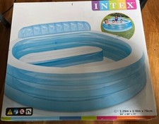 Intex swim centre large family lounge pool with seat