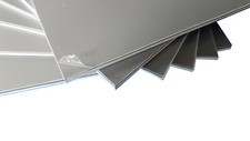 Polystyrene Plastic Sheet GREY
