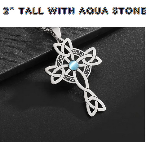 Large cross celtic knot - cross,