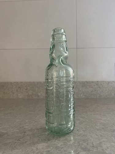 Vintage lemonade bottle 1930s - lemonade,