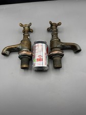 Antique Huge Brass Bath Taps
