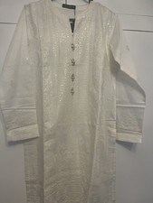 Half White Kurta