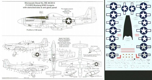 Microscale ms48014 51a - microscale, p-51a/b/d
