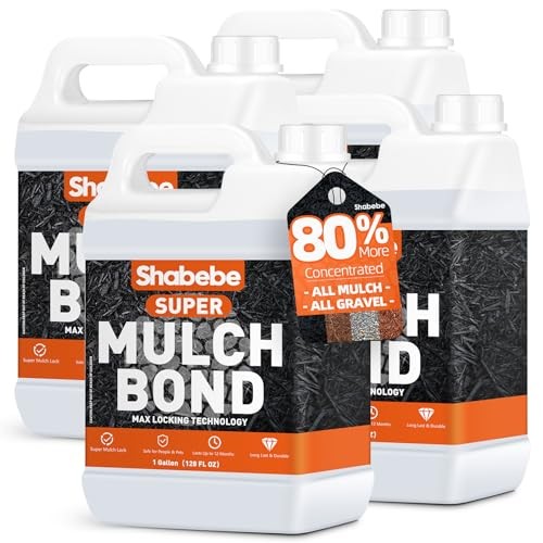 Mulch bond gallon rock glue - mulch,