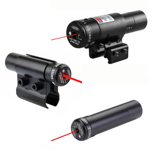 Red dot laser sight tactical - red,