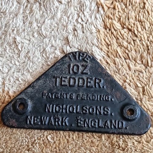 Agriculture iron plaque - iron,