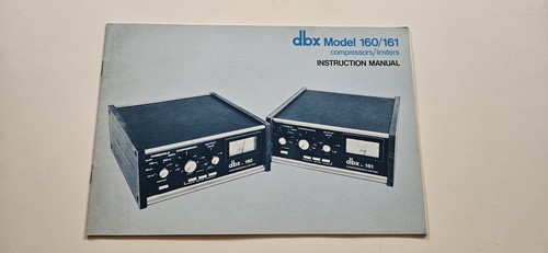 Dbx model 160 - model, 160/161
