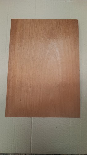 Mahogany veneer 310mm 220mm - mahogany,