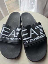 Emporio Armani EA7 Black Slide