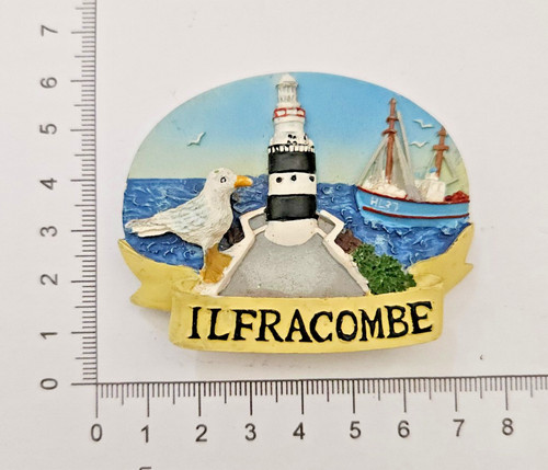 Ilfracombe devon fridge magnet - devon,