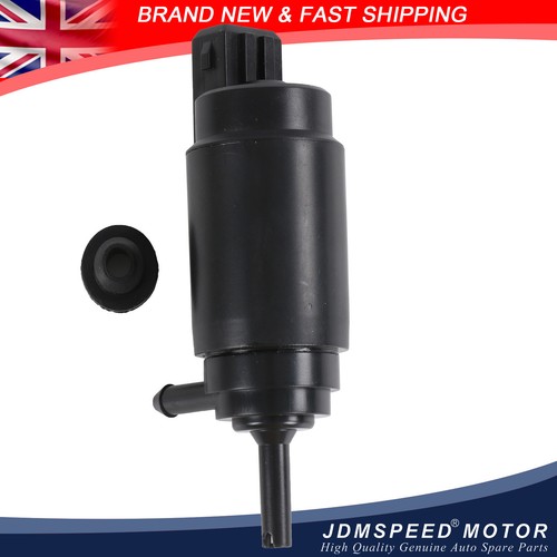 Black windshield washer pump - black,