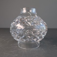 Small Crystal Cut Glass Globe