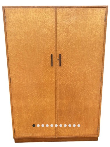 Art deco birds - eye, maple