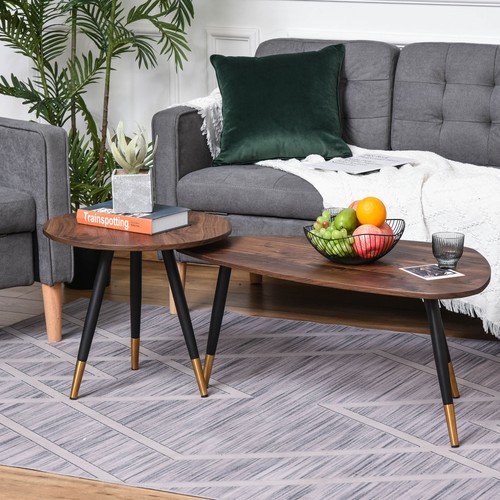 Nesting coffee tables set - coffee,