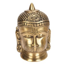 Brass Hanuman Head Face Lord
