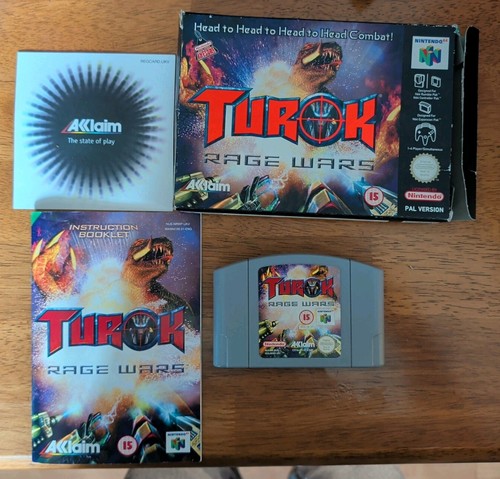 Turok rage wars - wars, nintendo
