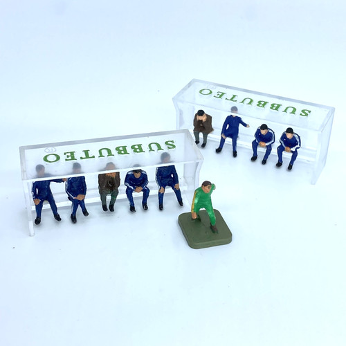 Subbuteo bench players - bench,