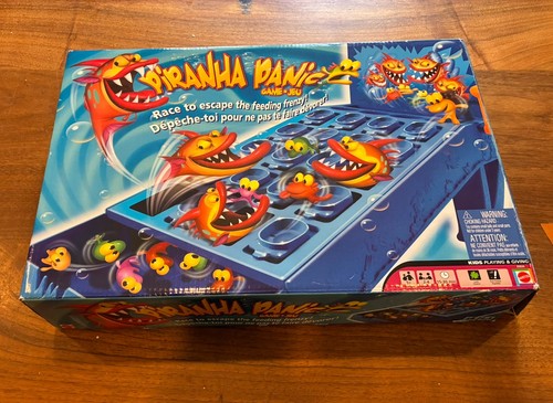 Piranha panic board game - board,