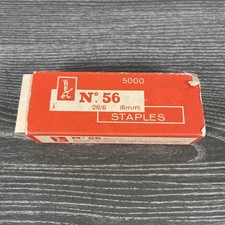 Vintage Rexel No.56 Staples | Retro | Partial Box / See Photos