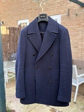 Reiss Navy Double Breasted